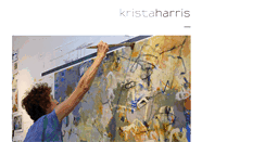 Desktop Screenshot of kristaharris.com